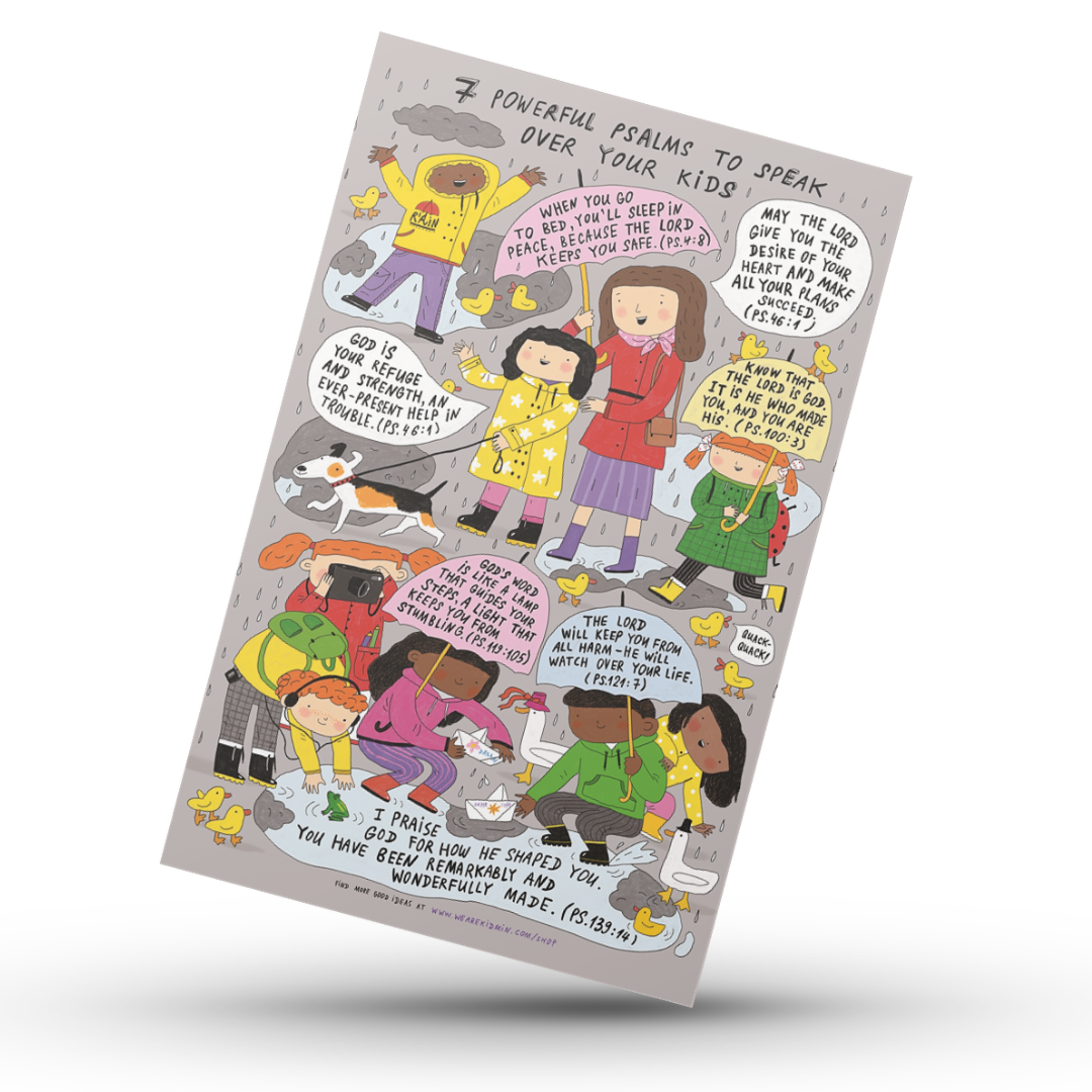 7 Psalms to Speak Over Your Kids