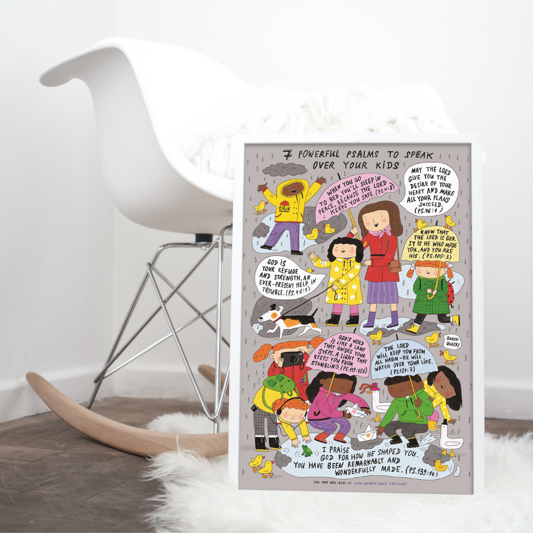 7 Psalms to Speak Over Your Kids