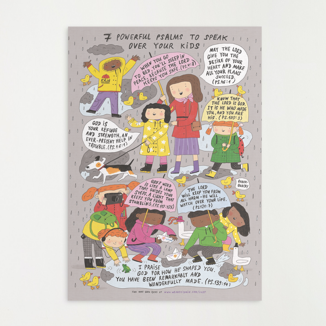 7 Psalms to Speak Over Your Kids
