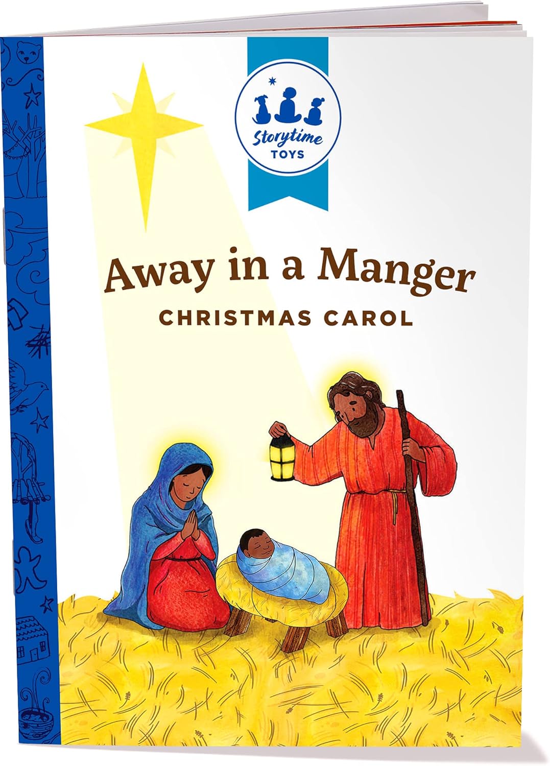 Away in A Manger Nativity Book and Playset