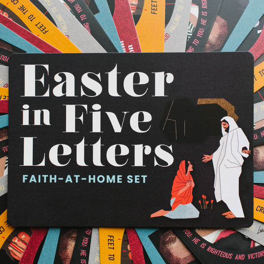 Easter in 5 Letters - visual devotions