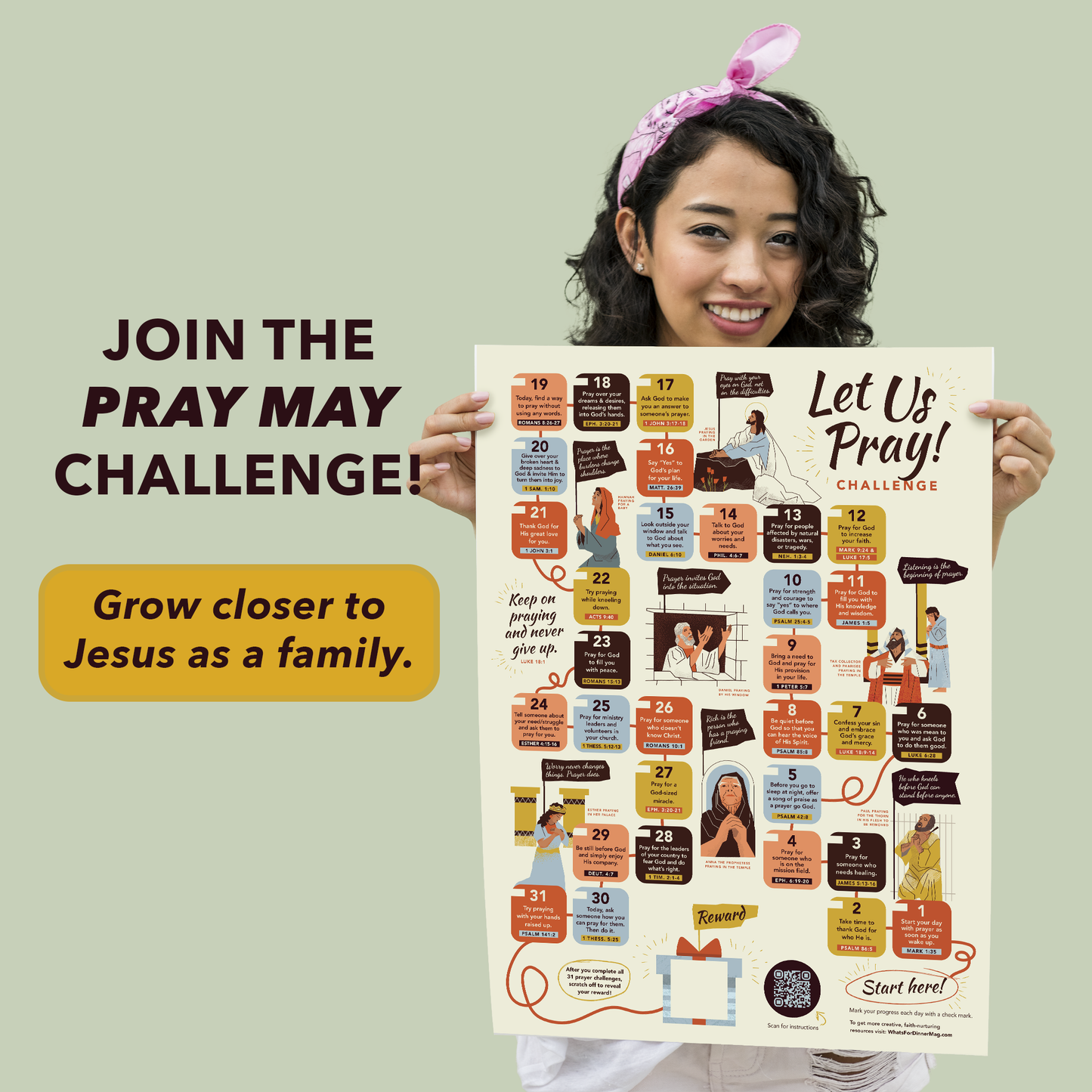 Let Us Pray challenge kit