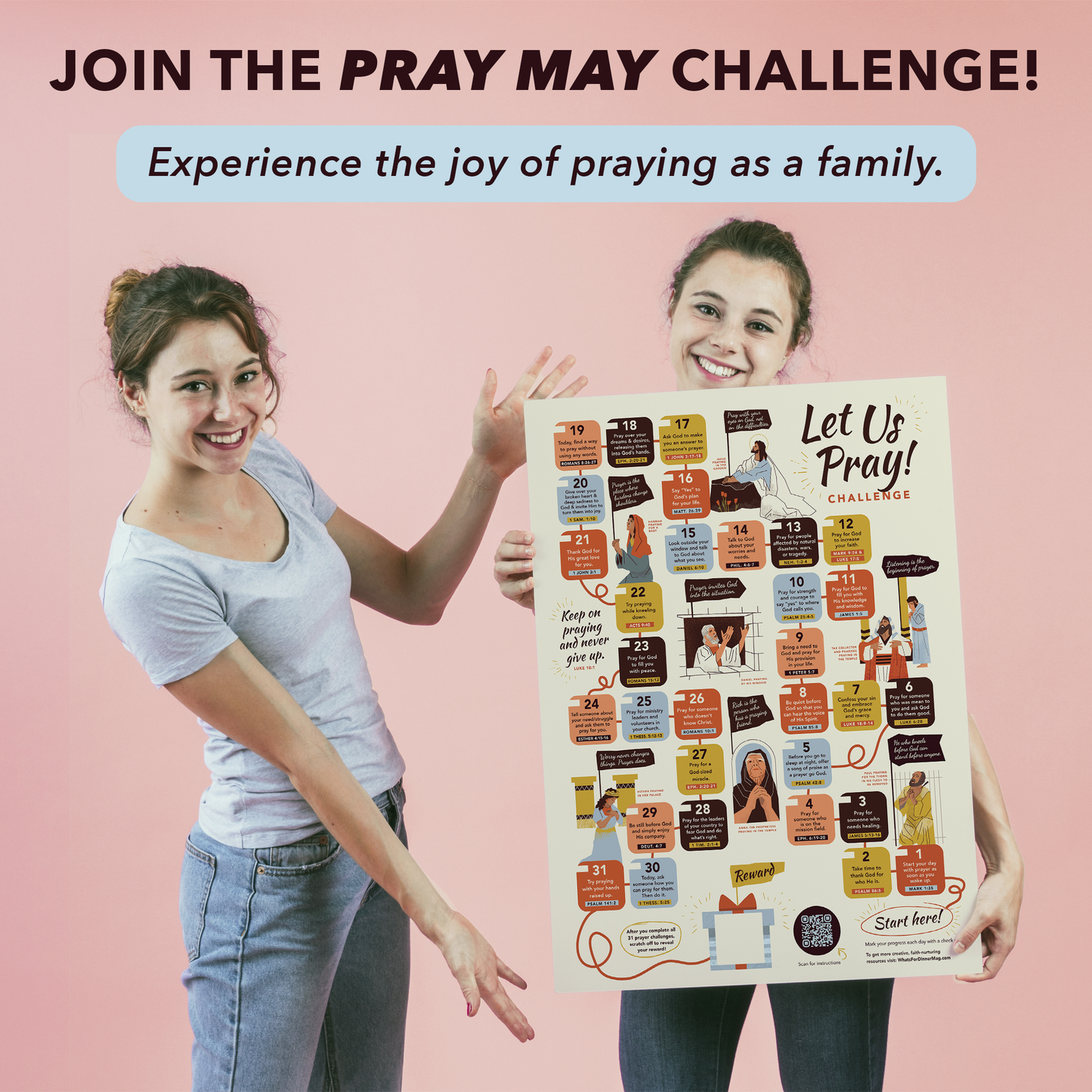Let Us Pray challenge kit