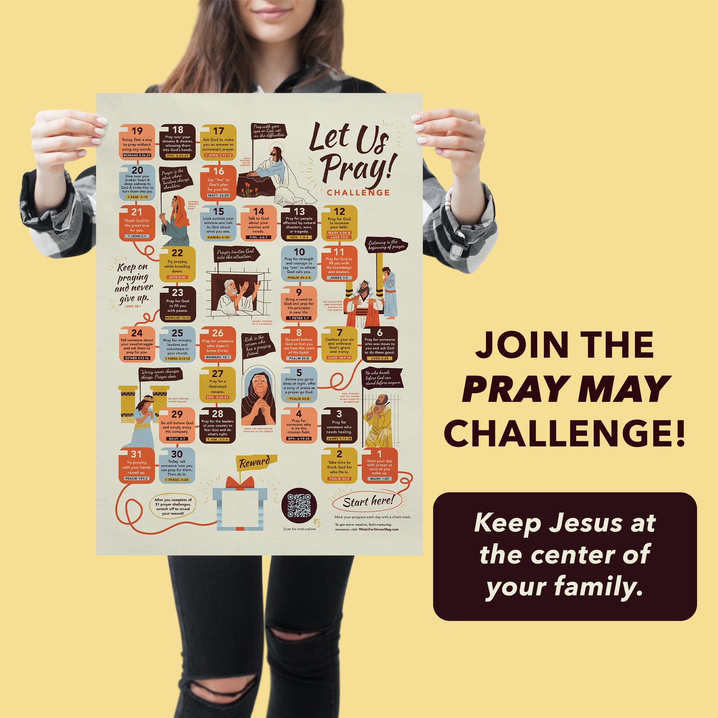 Let Us Pray challenge kit