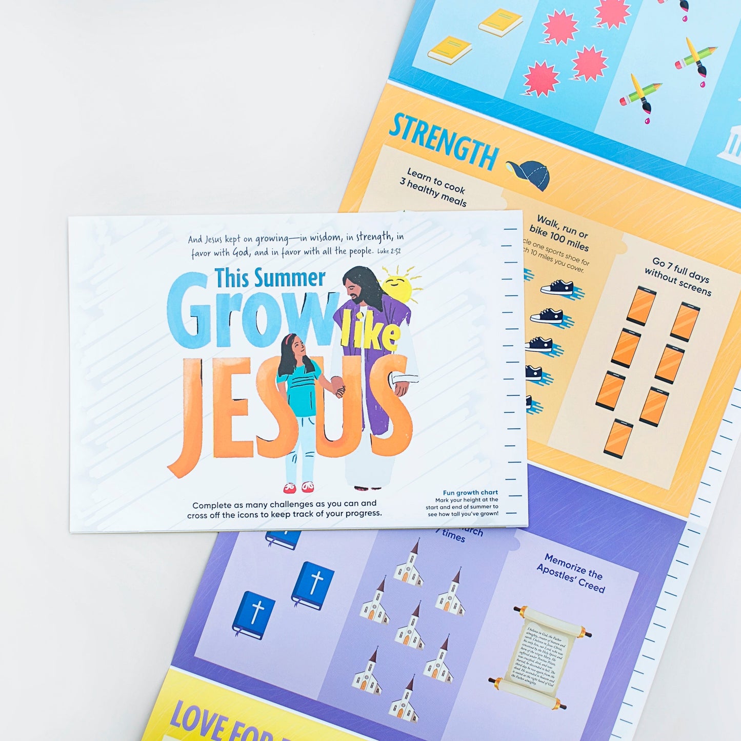 Grow Like Jesus growth chart