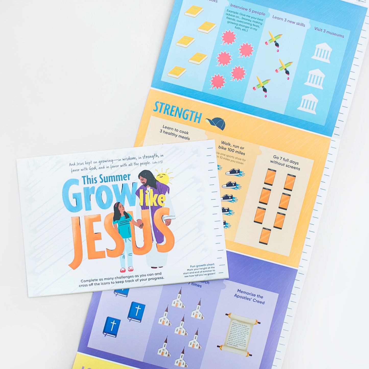 Grow Like Jesus growth chart