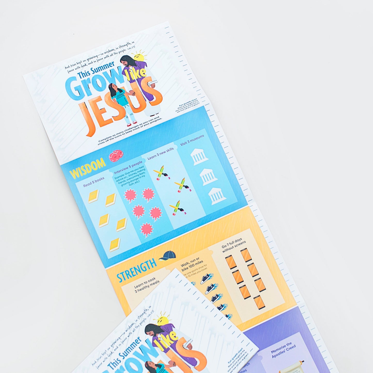 Grow Like Jesus growth chart