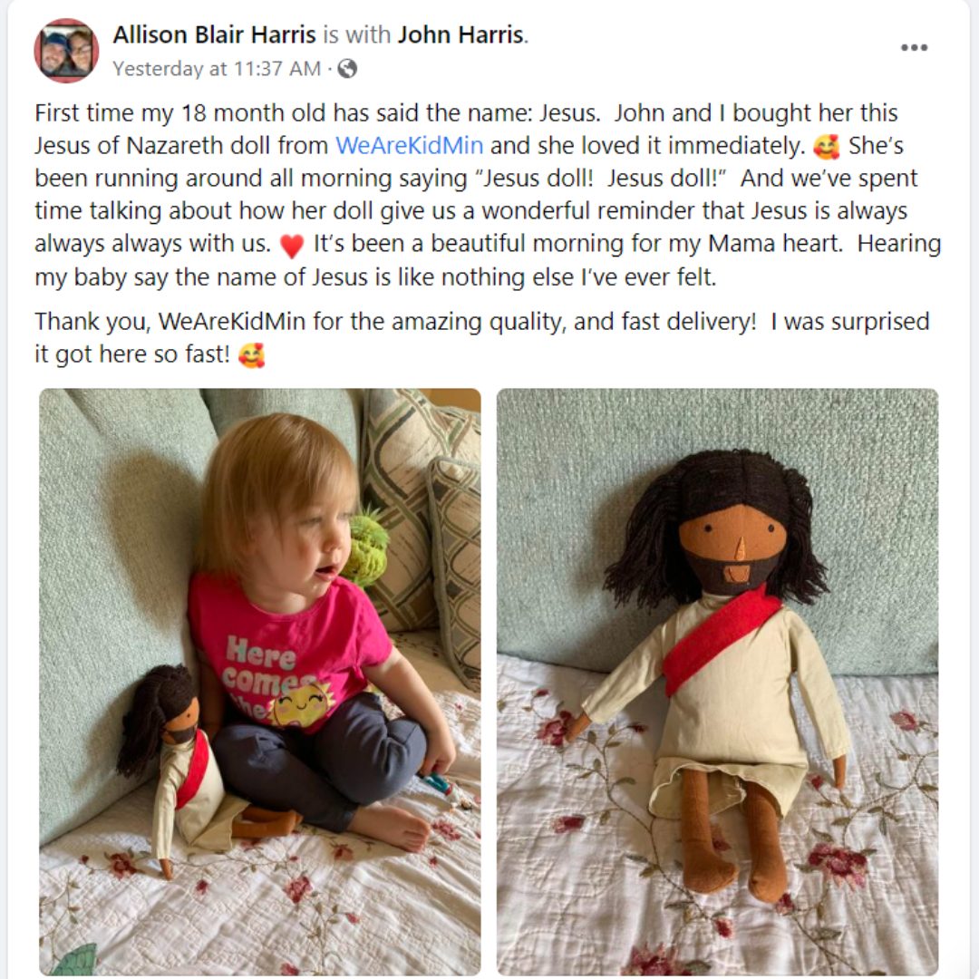 Jesus of Nazareth doll